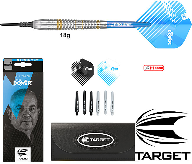 TARGET Phil Taylor Brass Soft 18g