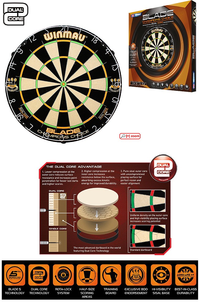 WINMAU Blade Champions Choice Dual Core