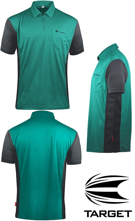 TARGET CP Hybrid 3 Shirt turquioise-grey