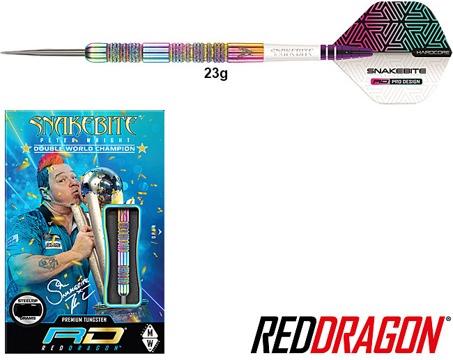 RÜCKLÄUFER: RED DRAGON Peter Wright Spetrom Diamond Fusion 23g