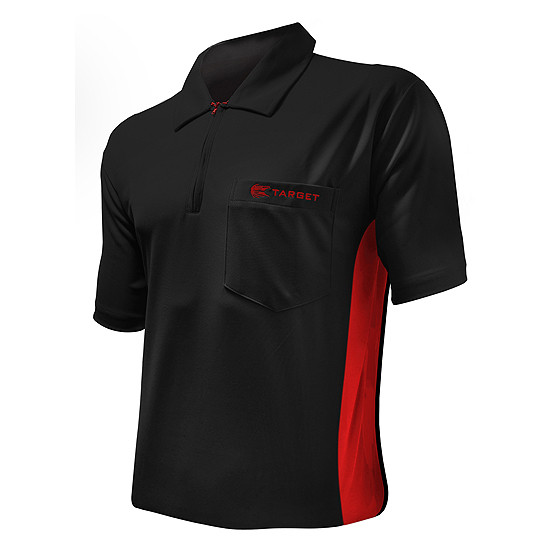 TARGET Hybrid Shirt black/red