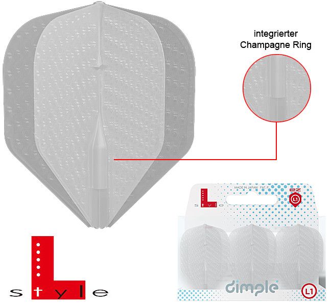 L-STYLE L1EZ DIMPLE Standard Clear B.