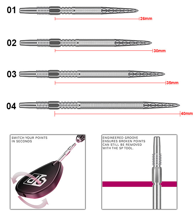 TARGET SWISS DX Points Silver