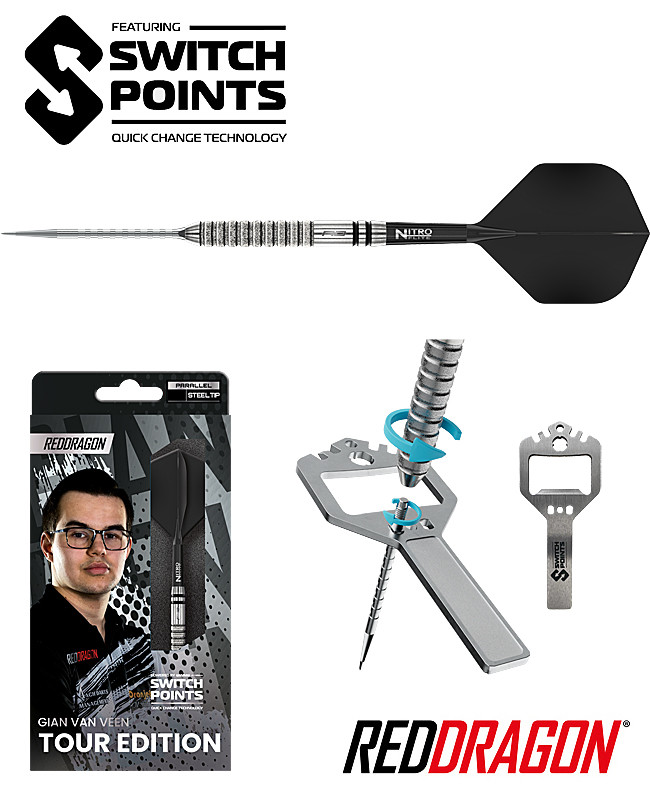 RED DRAGON Gian Van Veen Tour SWITCH Point 21g