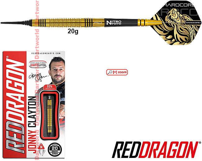 RED DRAGON Jonny Clayton Gold Soft 20g