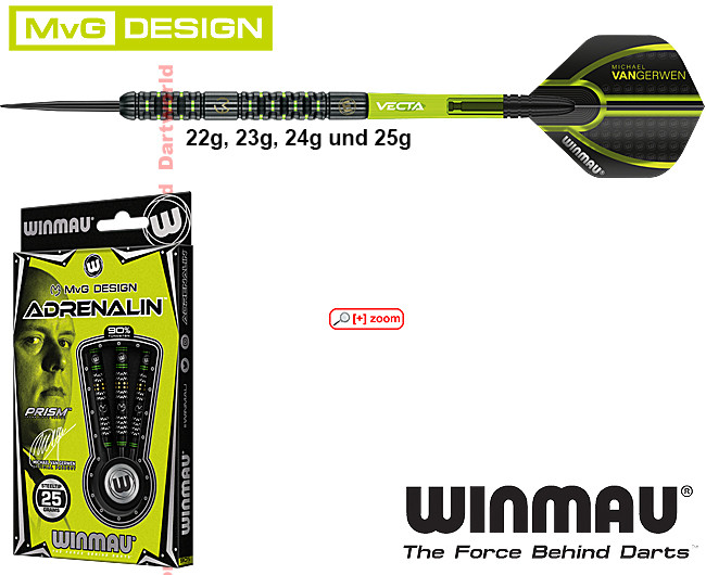 WINMAU Michael van Gerwen MvG Adrenalin