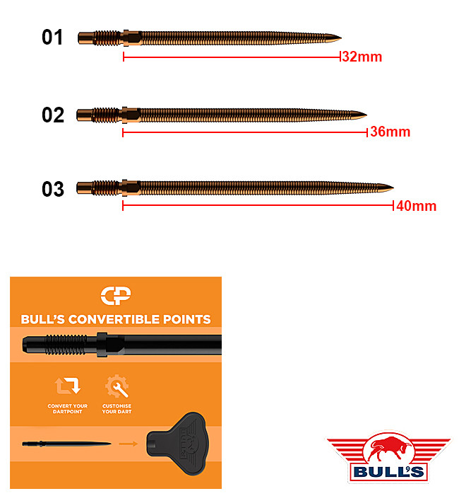 BULLS NL CONVERTIBLE Points Micro Grip Bronze