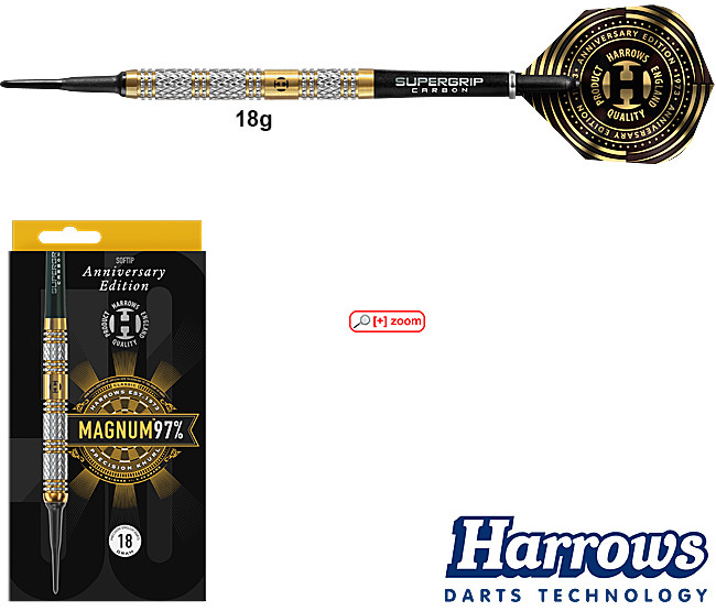 HARROWS Magnum Anniversary Edition 97% Soft 18g