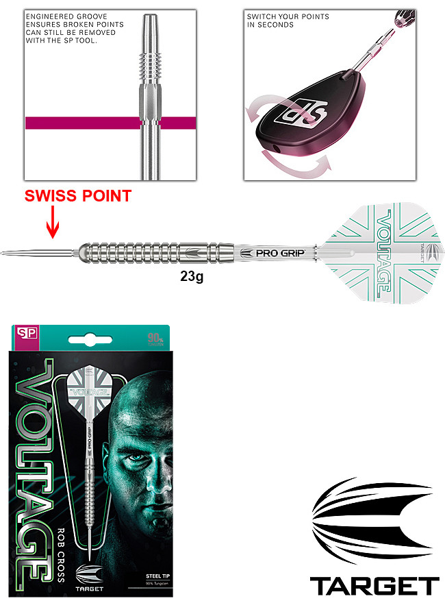 RÜCKLÄUFER: TARGET Rob Cross G1 SWISS Point 23g