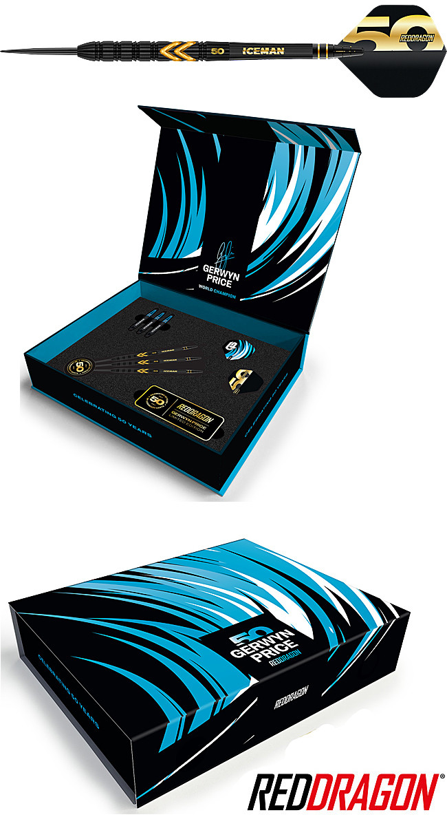 RED DRAGON Gerwyn Price - 50 Year Player Edition Box 23g