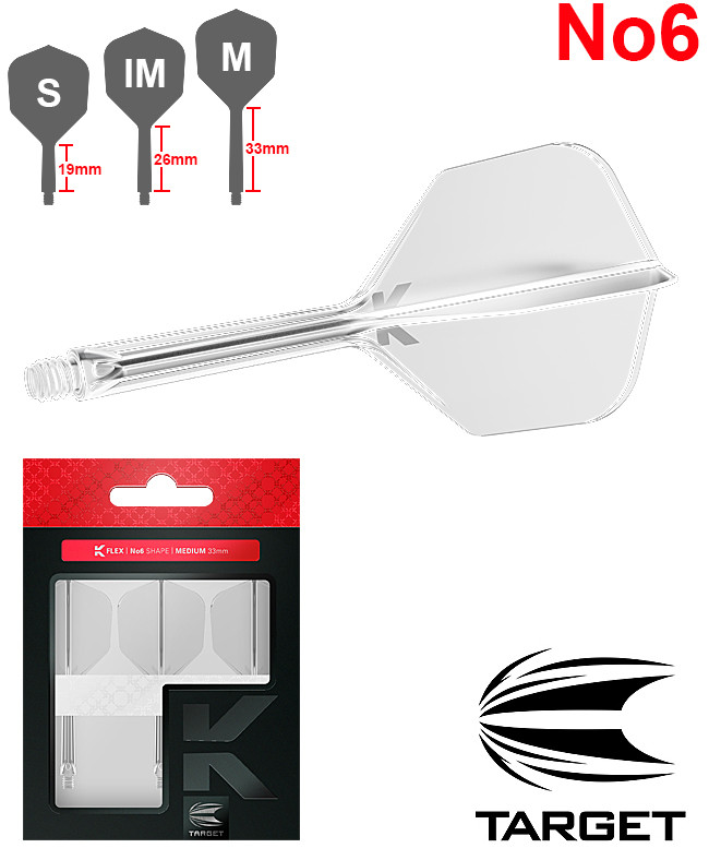 TARGET K-FLEX Shape No6 Clear Polished