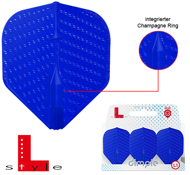 L-STYLE L1EZ DIMPLE Standard Blue