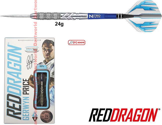 RED DRAGON Gerwyn Price &quot;Iceman&quot; Element 24g