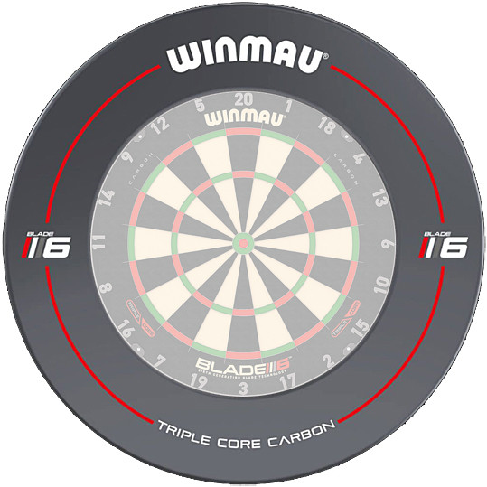 WINMAU Triple Core Carbon Surround Grey