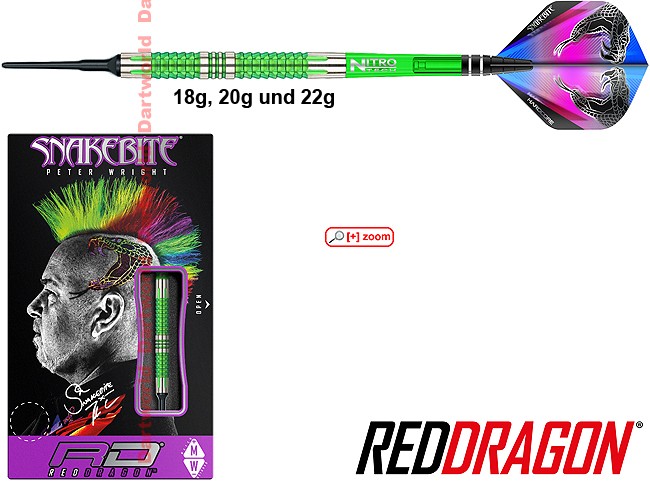 RED DRAGON Peter Wright Mamba 2 (Snakebite)