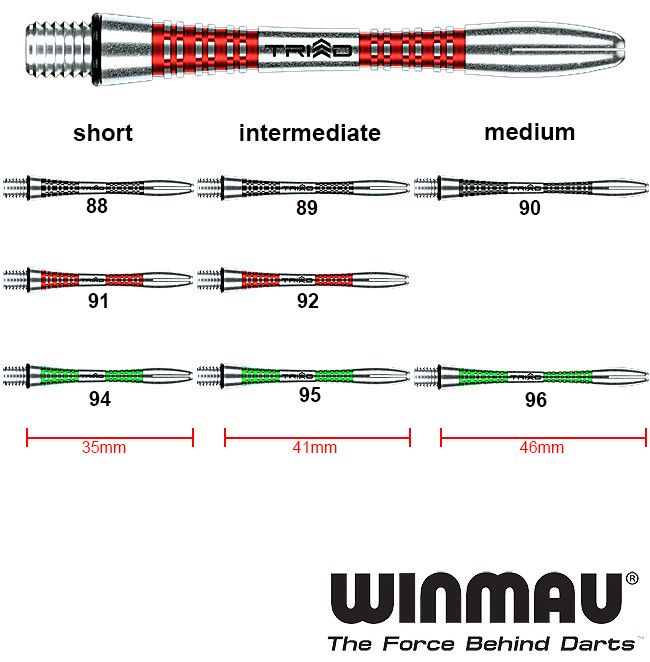 WINMAU Triad Shafts