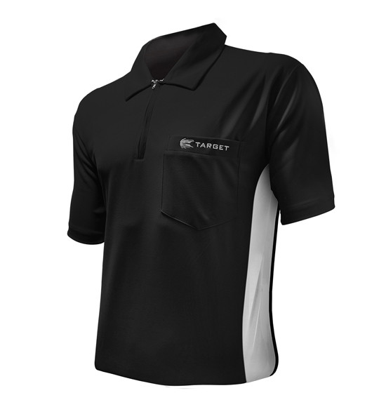 TARGET Hybrid Shirt black/white