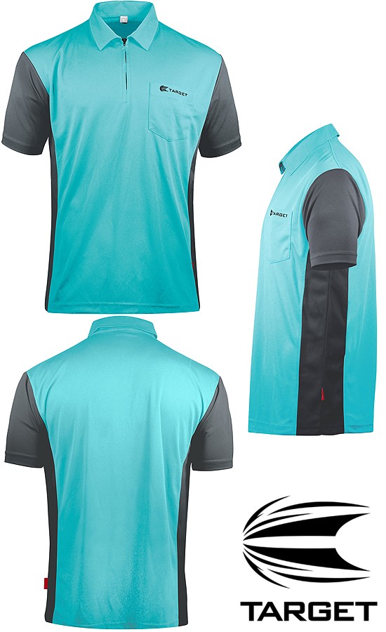 TARGET CP Hybrid 3 Shirt sky blue-grey