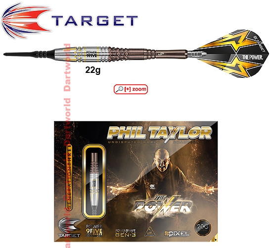 TARGET Power 9FIVE Gen 3 JAPAN-EDITION (Phil Taylor) 22g