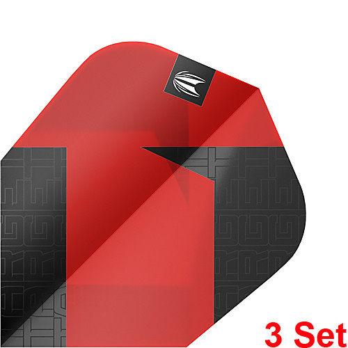 TARGET Tag Black/Red 3 Set TEN-X Flights