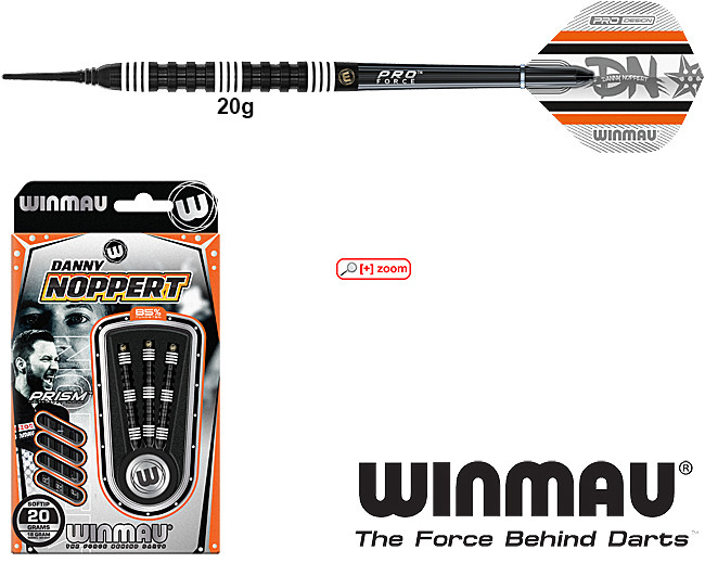 WINMAU Danny Noppert Pro-Series 85% 20g Soft