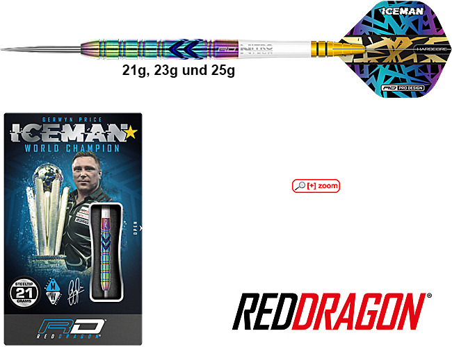 RED DRAGON Gerwyn Price Ionic 90%