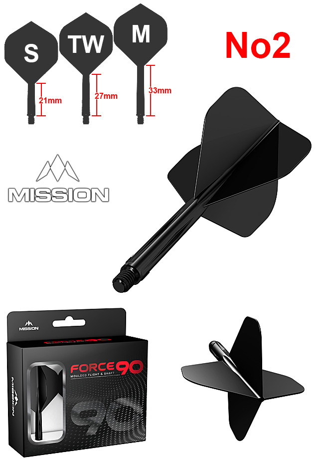 MISSION Force 90 Black No2