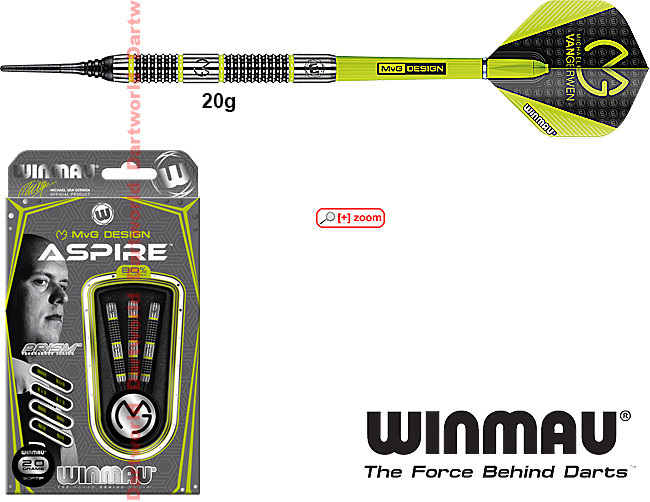 WINMAU Michael van Gerwen MvG Aspire Soft