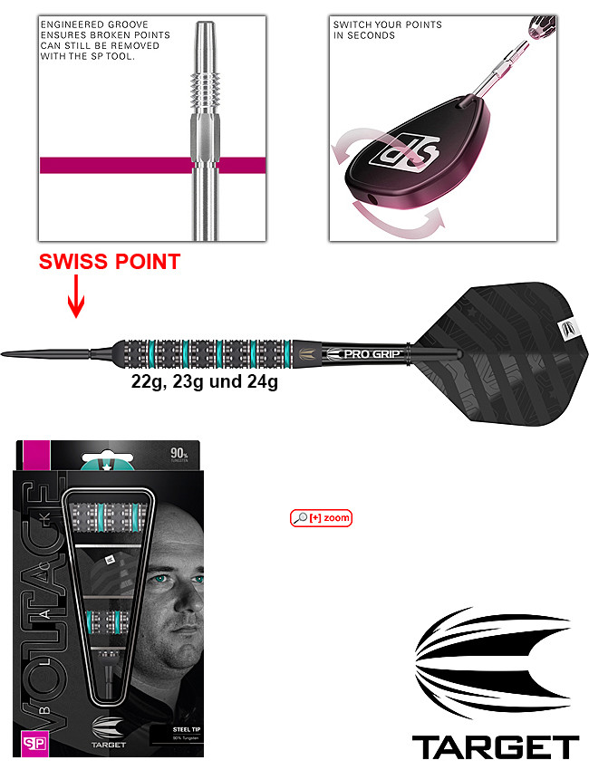 TARGET Rob Cross Black Edition SWISS POINT