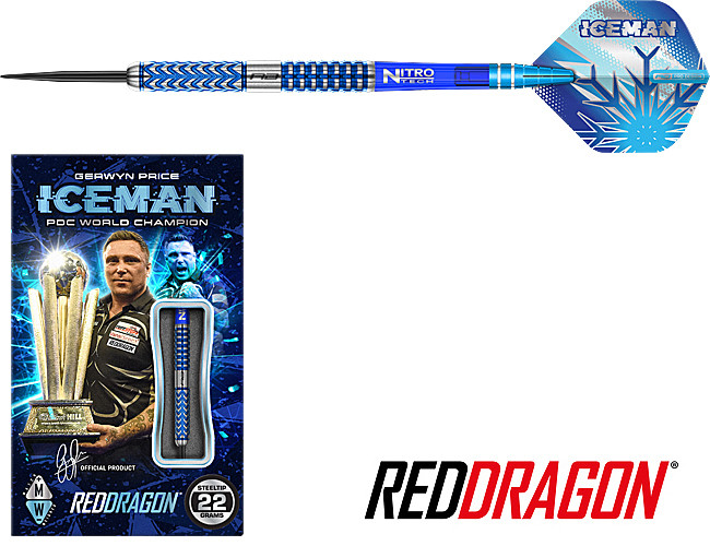 RED DRAGON Gerwyn Price Glacier 90%