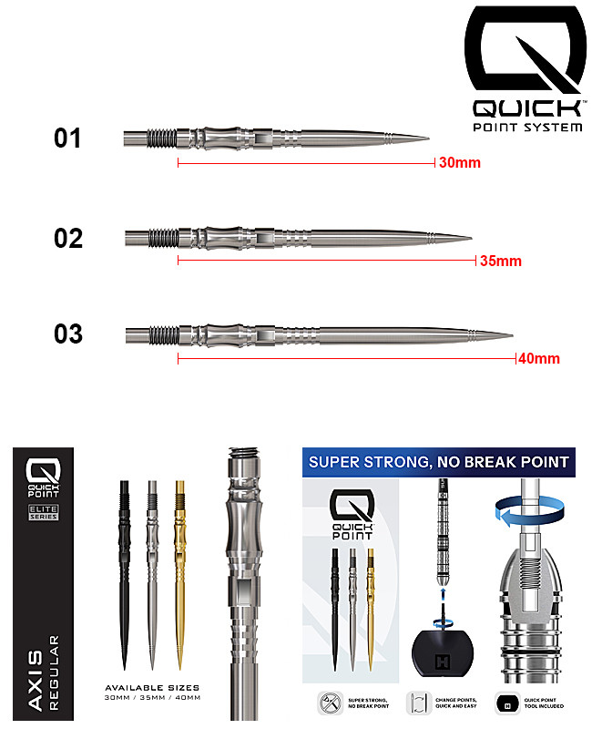 HARROWS Axis QUICK Point Silver