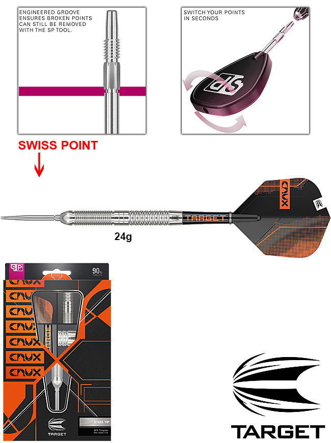 RÜCKLÄUFER: TARGET Crux SWISS Point 24g