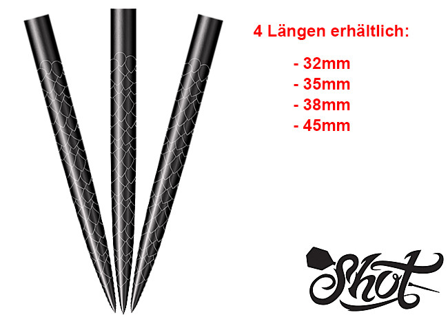 SHOT Future Knights Points Black