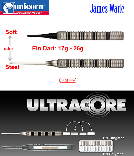 UNICORN Ultracore James Wade 17g - 26g