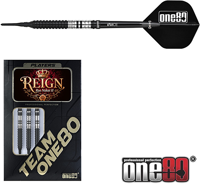 ONE80 Ryo Nakai Signature V2 Black 90% Soft 22g