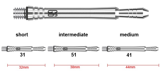 TARGET Power G6 Shafts