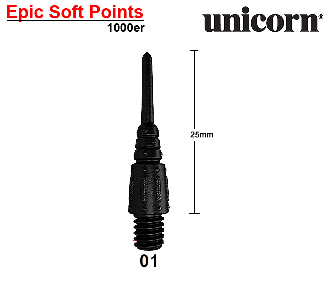 UNICORN Epic Soft Points 1000er Pack