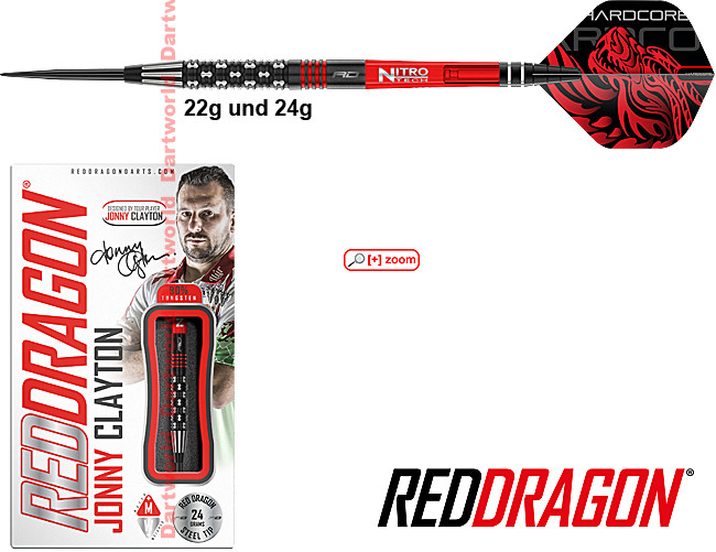 RED DRAGON Jonny Clayton Premier League Special Edition