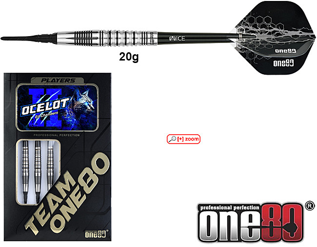 ONE80 Ed Chambers V2 Black 90% Soft 20g