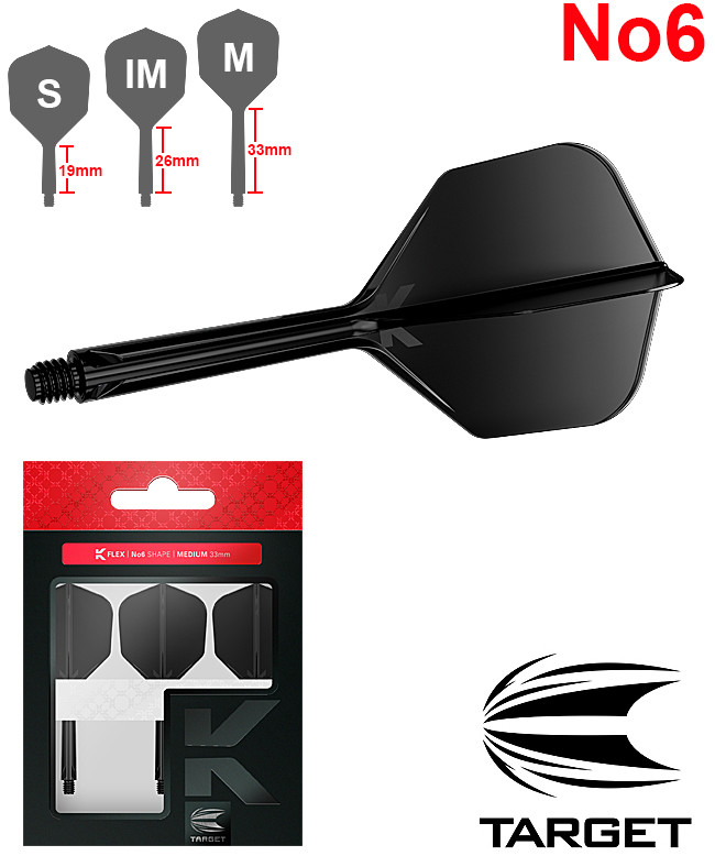 TARGET K-FLEX Shape No6 Black Polished