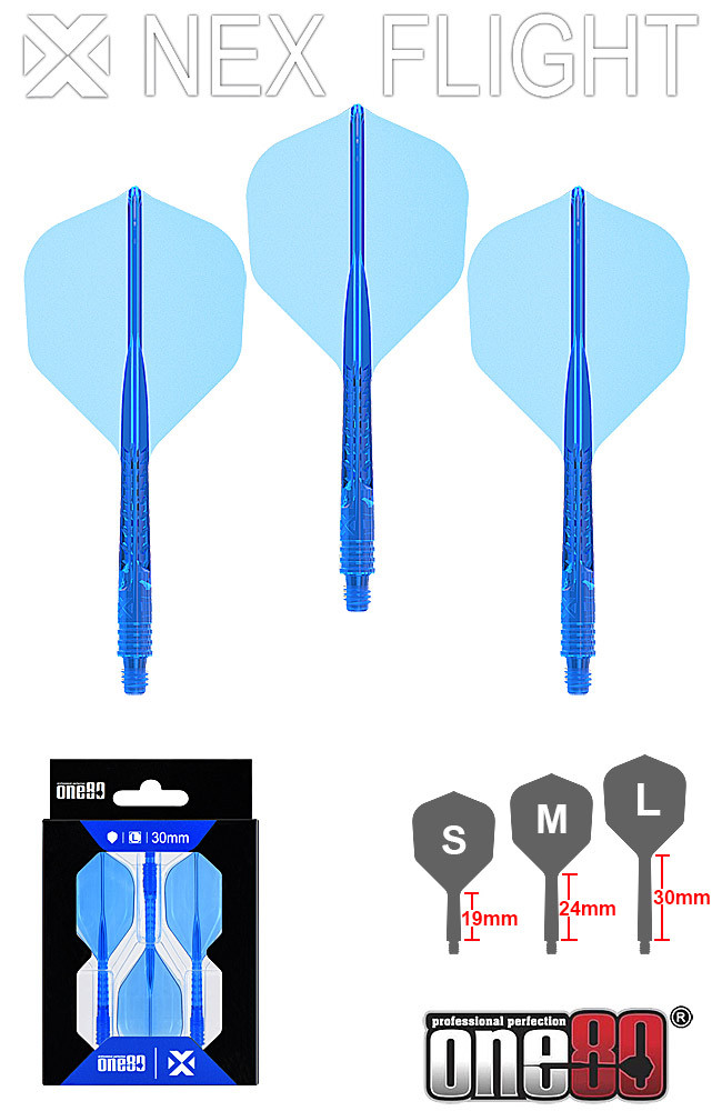 One80 Nex Flight T-Blue Shape
