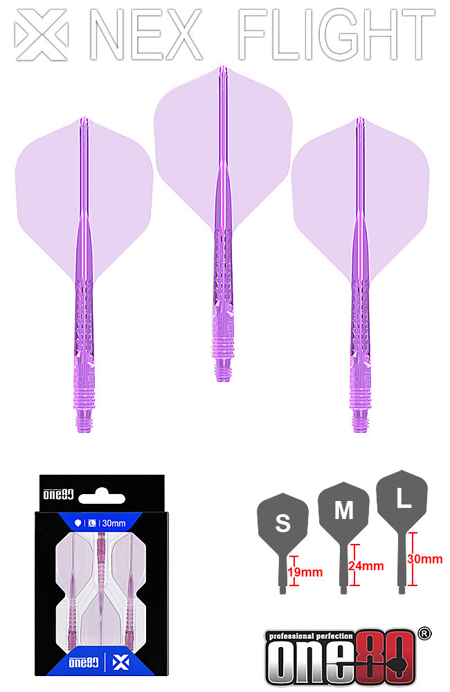 One80 Nex Flight T-Purple Shape