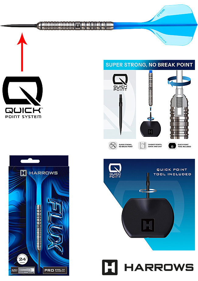 HARROWS Flux Pro Tungsten QUICK Point