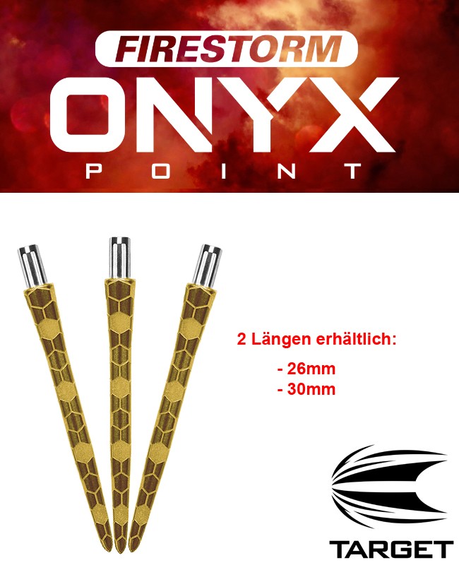 TARGET Firestorm Point Gold Onyx