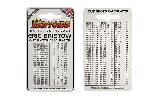 HARROWS Dart Calculator