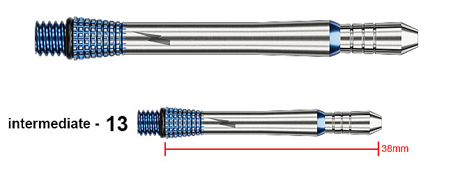 TARGET Phil Taylor Power Gx2 Titanium Shafts Intermediate
