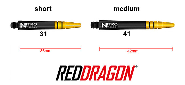 RED DRAGON Nitrotech Black/Gold