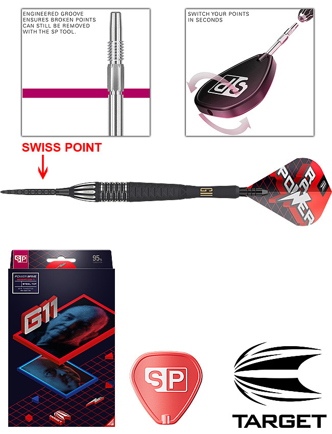 TARGET Phil Taylor Raw Power G11 SWISS Point 95%