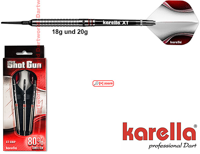 KARELLA ShotGun silver Softdarts