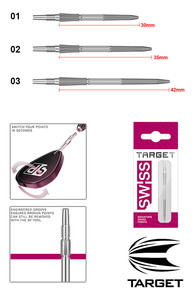 TARGET Elysian Archetype 43 Swiss Point Silver